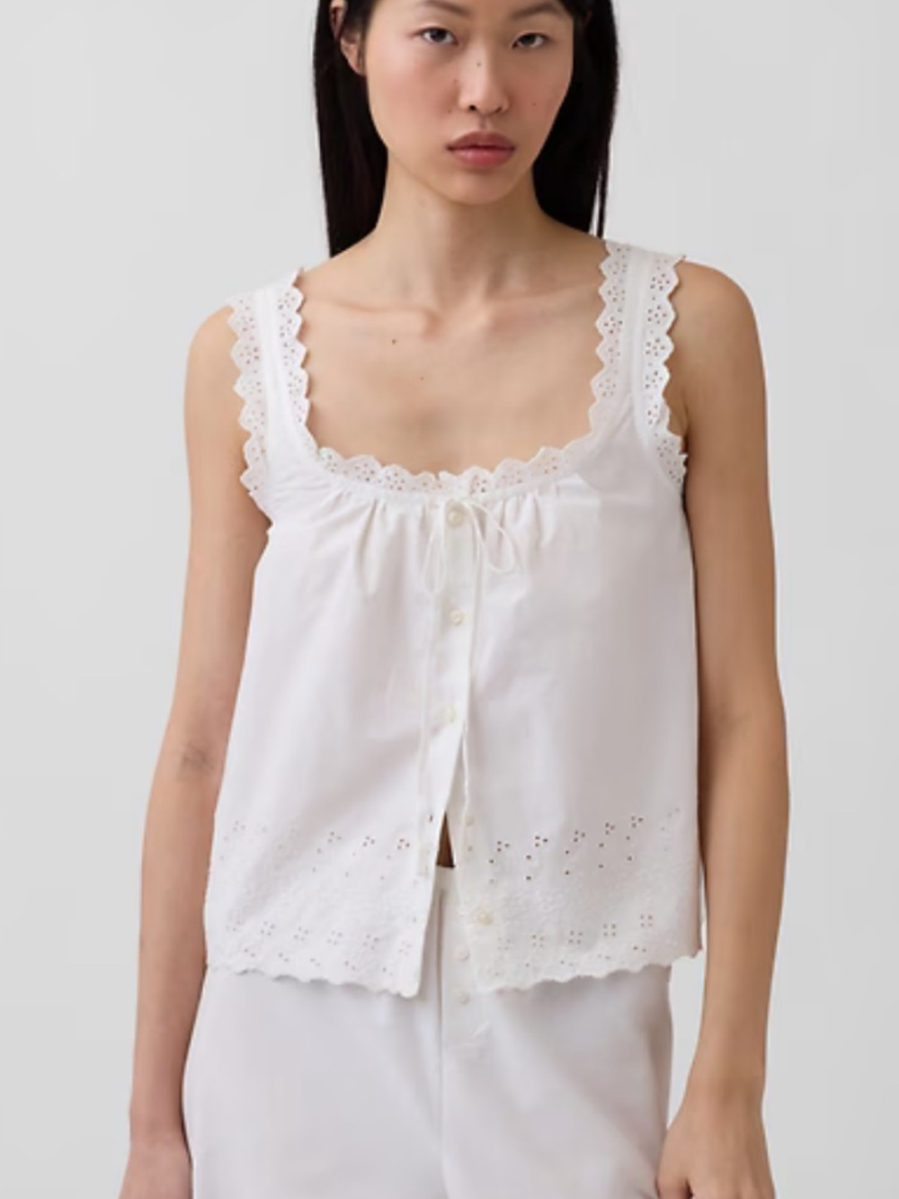 ISO GAP Embroidered PJ Tank